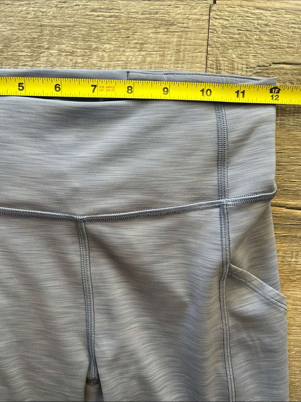 Lululemon Invigorate High-Rise Pale Blue Pocket Leggings, Sz 4 - Picture 10 of 14